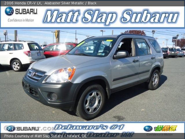 2006 Honda CR-V LX in Alabaster Silver Metallic