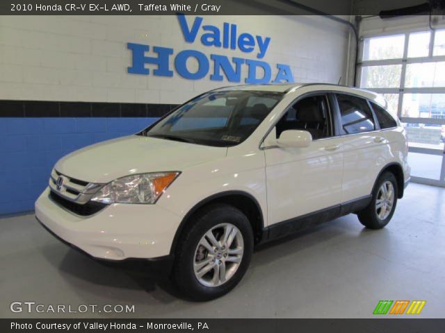 2010 Honda CR-V EX-L AWD in Taffeta White
