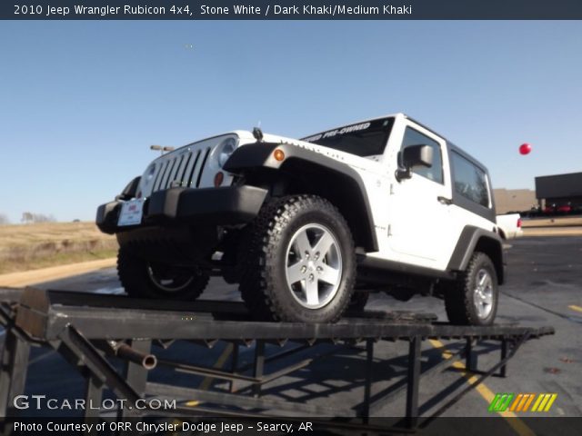 2010 Jeep Wrangler Rubicon 4x4 in Stone White