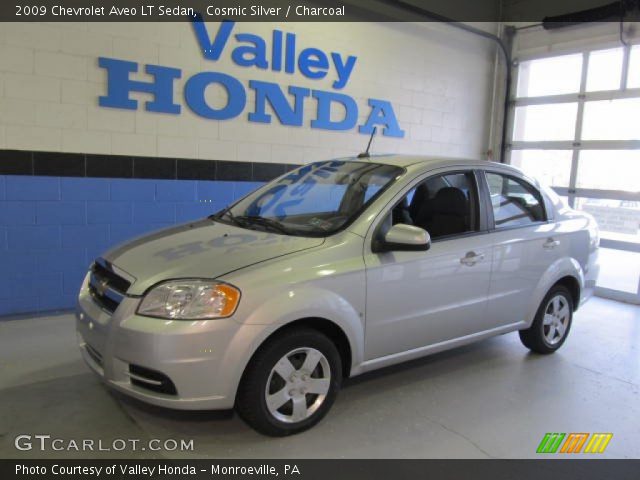 2009 Chevrolet Aveo LT Sedan in Cosmic Silver