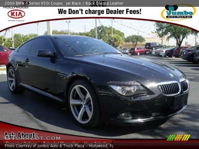 2009 BMW 6 Series 650i Coupe in Jet Black