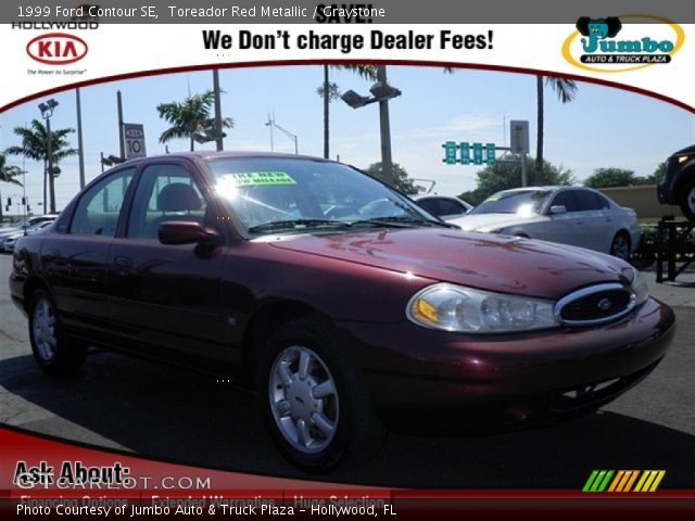 1999 Ford Contour SE in Toreador Red Metallic