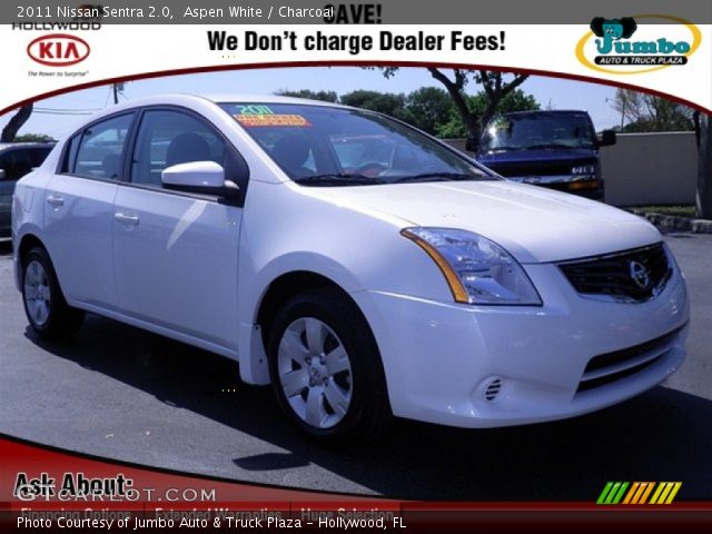 2011 Nissan Sentra 2.0 in Aspen White