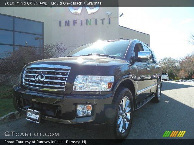 2010 Infiniti QX 56 4WD in Liquid Onyx Black
