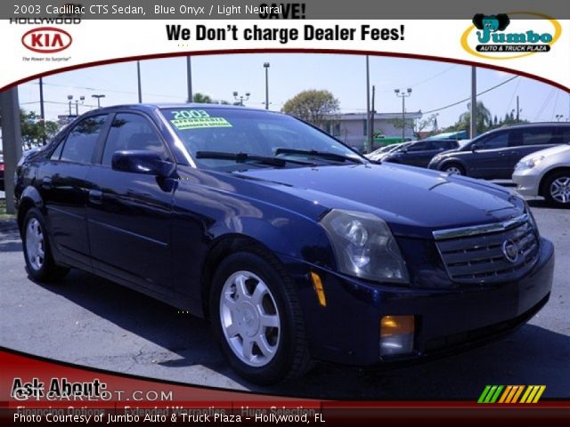 2003 Cadillac CTS Sedan in Blue Onyx