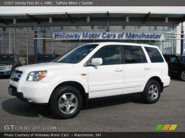 2007 Honda Pilot EX-L 4WD in Taffeta White