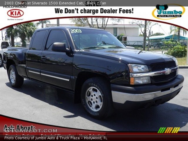 2003 Chevrolet Silverado 1500 Extended Cab in Black