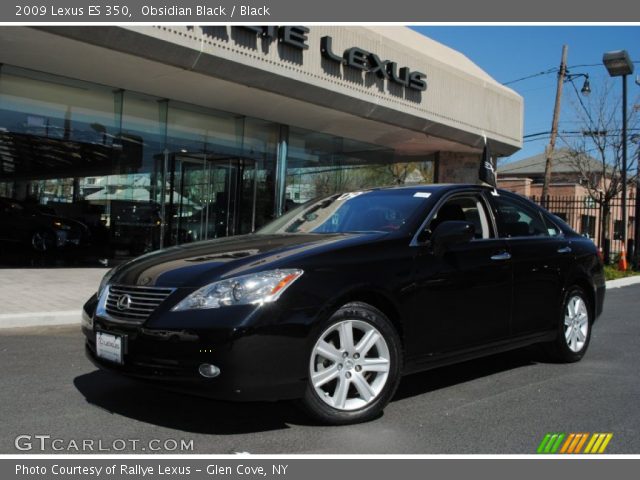 2009 Lexus ES 350 in Obsidian Black