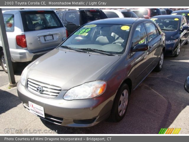 2003 Toyota Corolla CE in Moonshadow Metallic