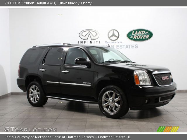 2010 GMC Yukon Denali AWD in Onyx Black