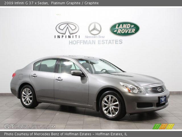 2009 Infiniti G 37 x Sedan in Platinum Graphite