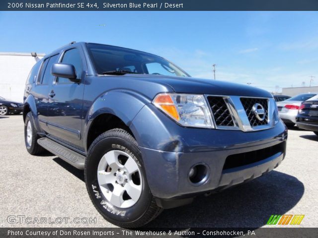 2006 Nissan Pathfinder SE 4x4 in Silverton Blue Pearl