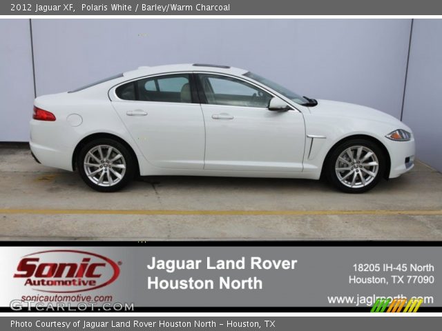 2012 Jaguar XF  in Polaris White