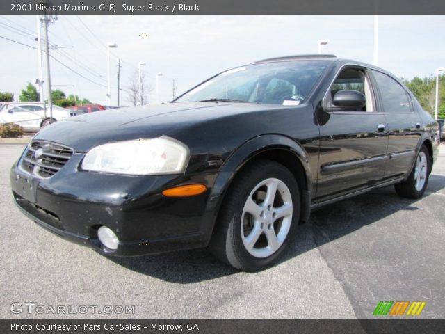 2001 Nissan Maxima GLE in Super Black