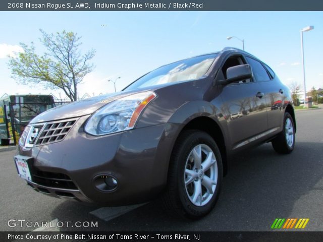 2008 Nissan Rogue SL AWD in Iridium Graphite Metallic
