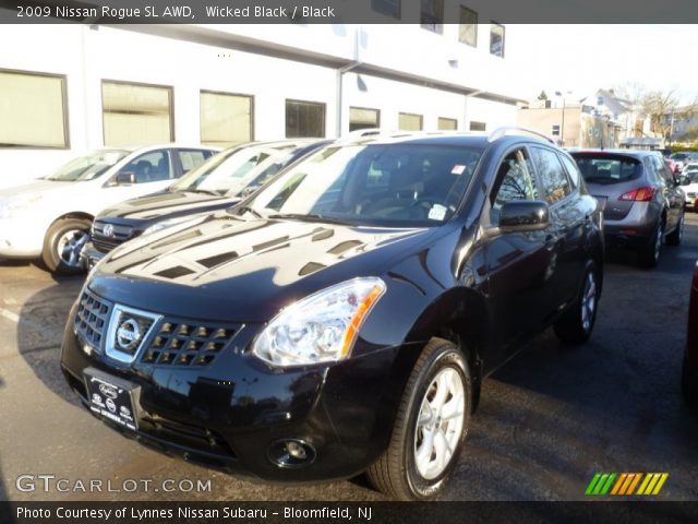 2009 Nissan Rogue SL AWD in Wicked Black