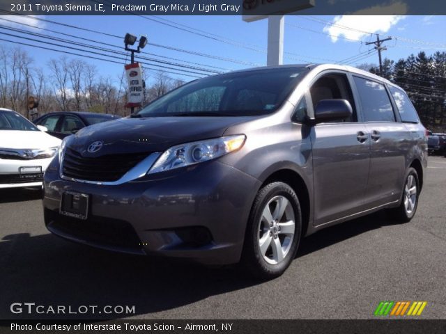 2011 Toyota Sienna LE in Predawn Gray Mica