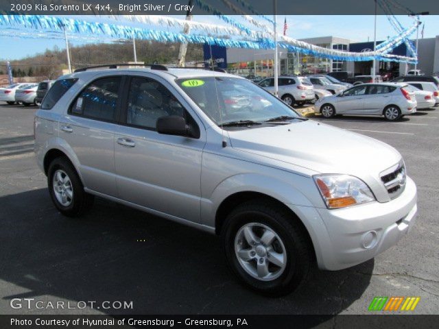 2009 Kia Sorento LX 4x4 in Bright Silver