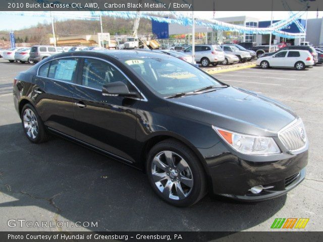 2010 Buick LaCrosse CXL AWD in Carbon Black Metallic