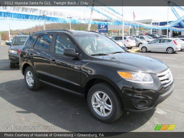 2012 Hyundai Santa Fe GLS in Twilight Black