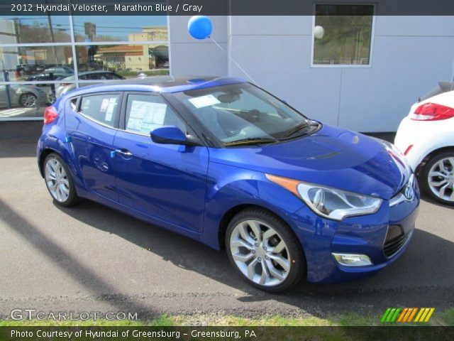 2012 Hyundai Veloster  in Marathon Blue