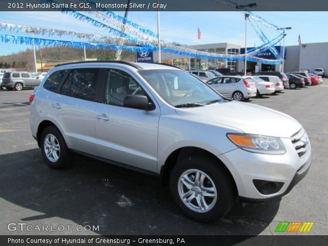 2012 Hyundai Santa Fe GLS in Moonstone Silver