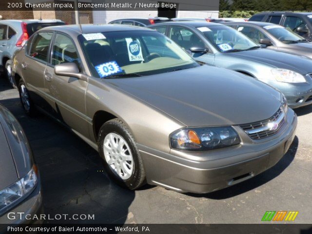 2003 Chevrolet Impala  in Bronzemist Metallic