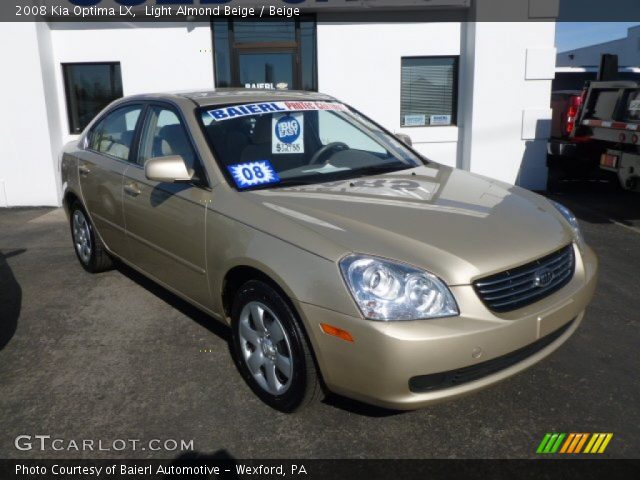 2008 Kia Optima LX in Light Almond Beige