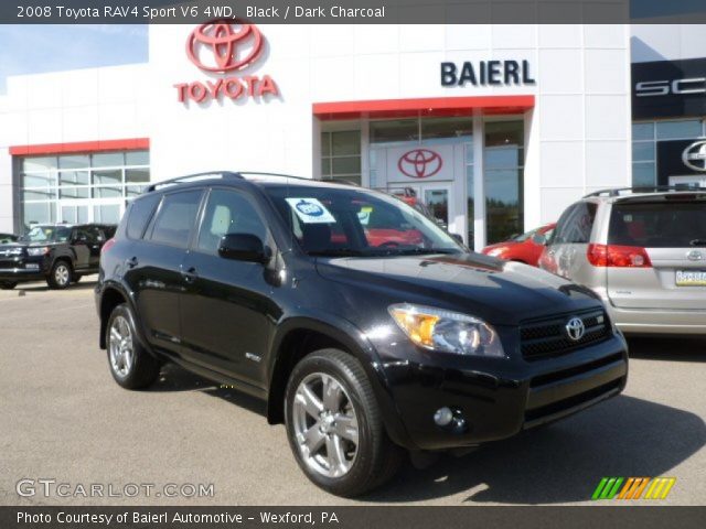 2008 Toyota RAV4 Sport V6 4WD in Black