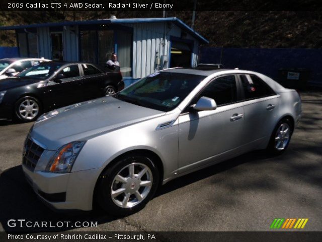 2009 Cadillac CTS 4 AWD Sedan in Radiant Silver