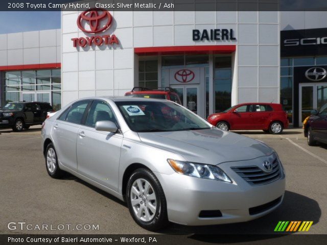 2008 Toyota Camry Hybrid in Classic Silver Metallic