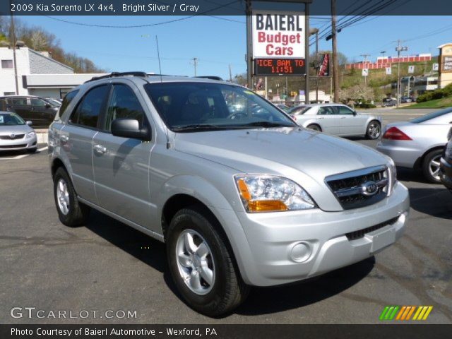 2009 Kia Sorento LX 4x4 in Bright Silver