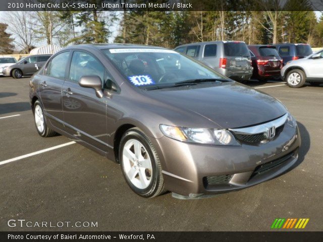 2010 Honda Civic LX-S Sedan in Urban Titanium Metallic
