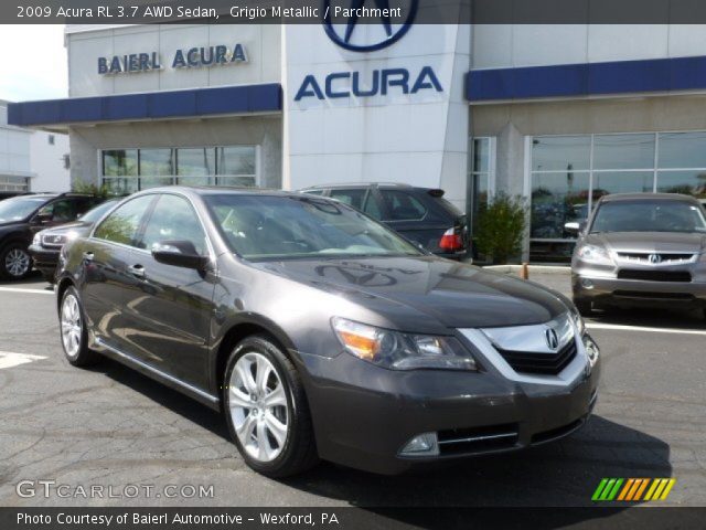 2009 Acura RL 3.7 AWD Sedan in Grigio Metallic