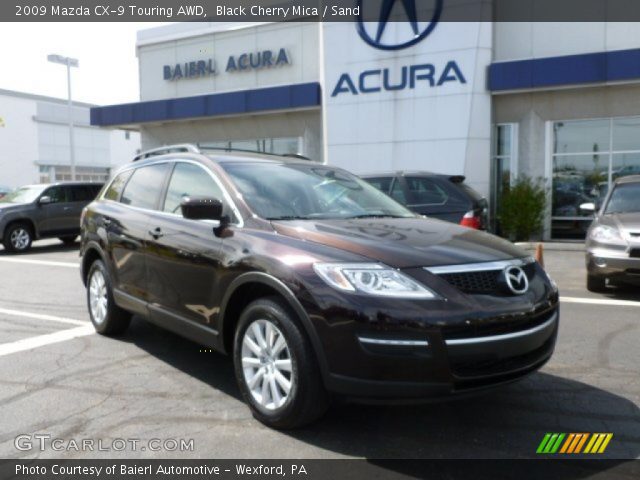 2009 Mazda CX-9 Touring AWD in Black Cherry Mica