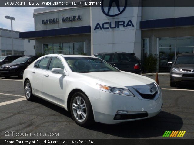 2009 Acura TL 3.5 in White Diamond Pearl
