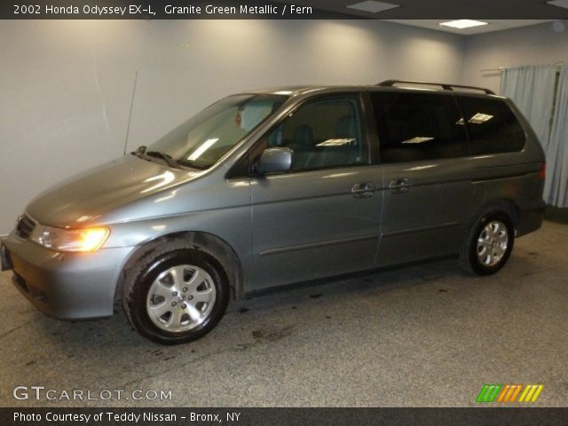 2002 Honda Odyssey EX-L in Granite Green Metallic
