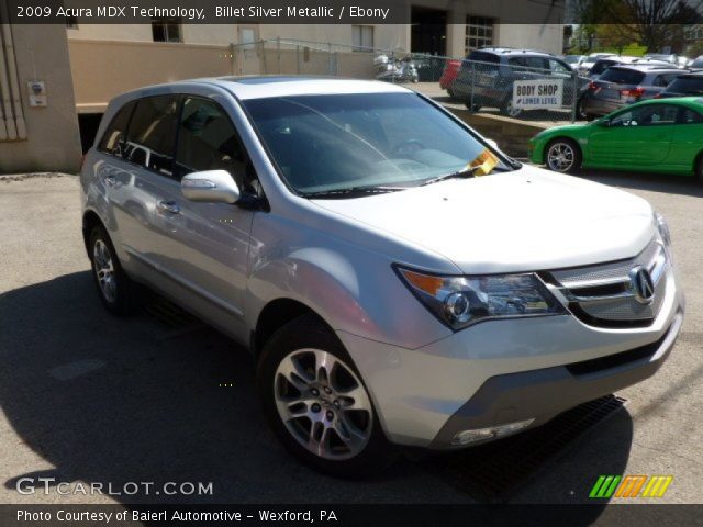 2009 Acura MDX Technology in Billet Silver Metallic