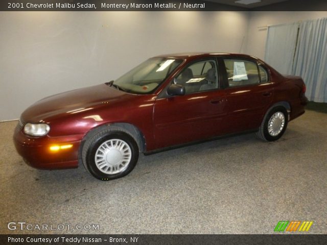 2001 Chevrolet Malibu Sedan in Monterey Maroon Metallic
