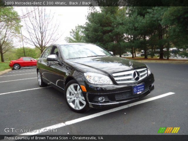 2009 Mercedes-Benz C 300 4Matic in Black