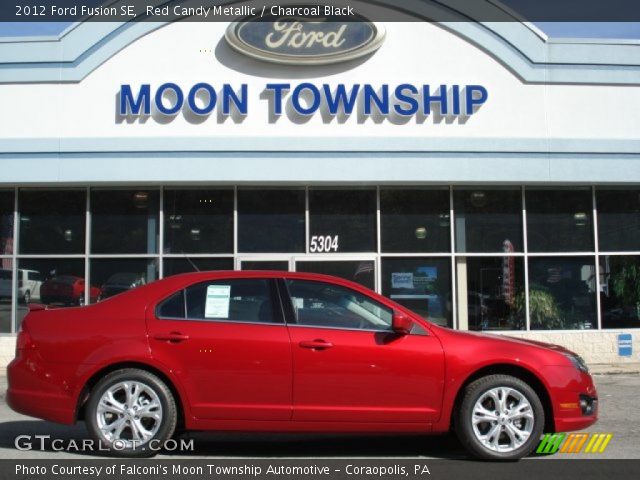 2012 Ford Fusion SE in Red Candy Metallic