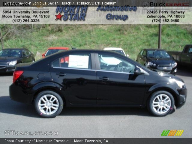 2012 Chevrolet Sonic LT Sedan in Black