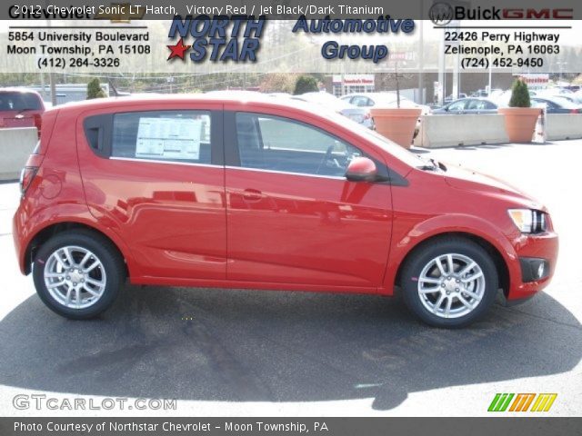 2012 Chevrolet Sonic LT Hatch in Victory Red