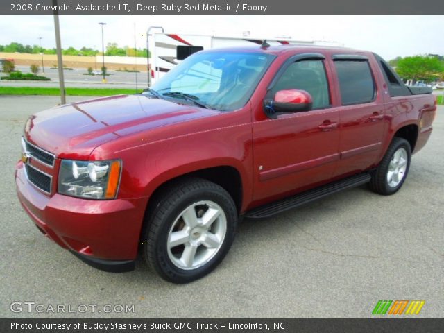2008 Chevrolet Avalanche LT in Deep Ruby Red Metallic