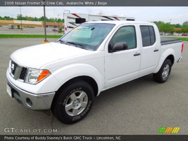 2008 Nissan Frontier SE Crew Cab in Avalanche White