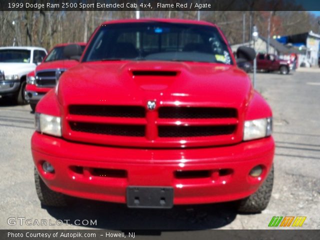 1999 Dodge Ram 2500 Sport Extended Cab 4x4 in Flame Red