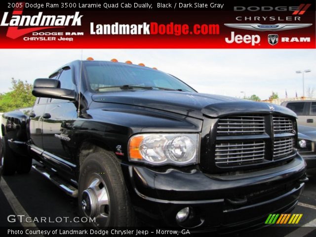 2005 Dodge Ram 3500 Laramie Quad Cab Dually in Black