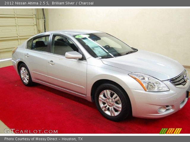 2012 Nissan Altima 2.5 S in Brilliant Silver