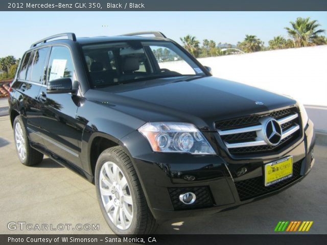 2012 Mercedes-Benz GLK 350 in Black
