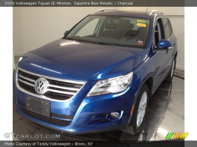 2009 Volkswagen Tiguan SE 4Motion in Sapphire Blue Metallic